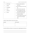 Name: Science Pre Test November 30, 2010 ____ Microscope ____