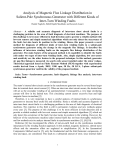 v. effect of different kinds of inter-turn winding faults on magnetic flux