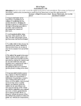 Bill of Rights Chart