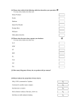 Q1 Please select which of the following which best describes your