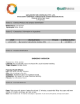 Safety (MSDS) data for sodium tungstate dihydrate