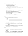 Ch. 13 Worksheet blank