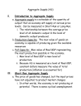 Aggregate Supply