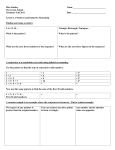 1.1 Patterns and Inductive Reasoning