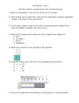 Test Review Unit 1