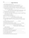 Chapter 2 Study Guide