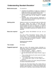 `Understanding Standard Deviation` Mathematical goals For