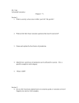 Chapter 1 Questions