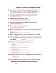 Digestive, Circulatory and Respiratory Review