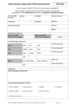 New Patient Questionnaire