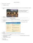 Chapter 47 Cloze Notes Overview: What Is a Community? A