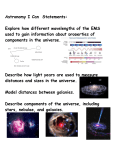 Astronomy I Can Statements