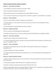 Chapter 6 Homework Questions- Meiosis and Genetics Section 6.1