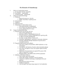 The Elements of Chemotherapy