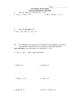 Ws trig equations