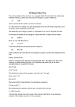 30) Magnetic Mass Flow We will calculate the flow of mass in a