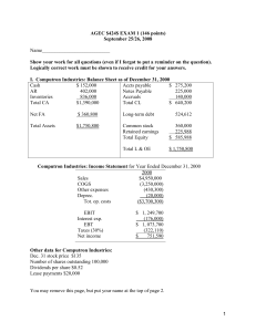 Exam 1 2008