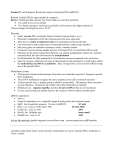 Lab: Restriction analysis of plasmid DNA