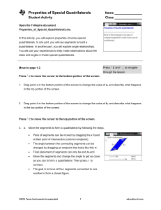 Summary of lesson - TI Education