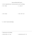 Product and Quotient Rule Practice 1