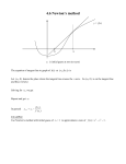 Integration Formulas