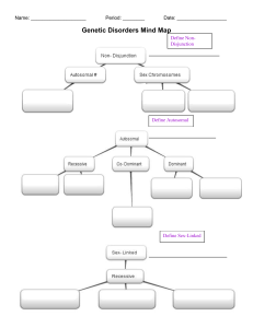 Human Genetics Review and Jeopardy game worksheet