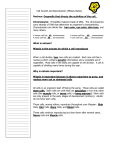 Cell Growth and Reproduction (Mitosis Notes)