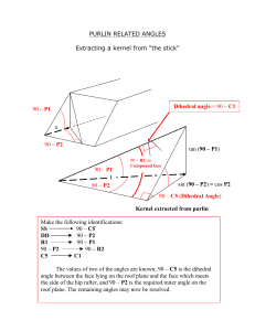 Purlin Related Angles