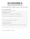 Bootcamp Review Worksheet