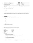 Nutrition and Digestion 10/29