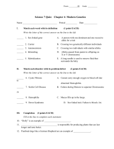 Points /40 Grade Science 7 Quiz: Chapter 4