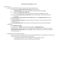 Plant Hormones and Response – Part 1 I. Plant Hormones A. Auxin