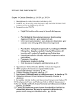 142 Exam 3 Study Guide Spring 2015