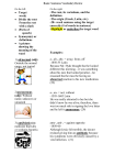 Roots: Sentences Vocabulary Review