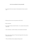 The Cell Cycle and Meiosis Test