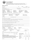 Medical History - Steamboat Physical Therapy