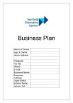 Business Plan Template