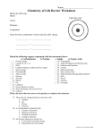 Chemistry of Life WS