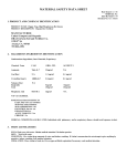 material safety data sheet