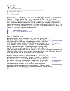 Genetics 101 - hrsbstaff.ednet.ns.ca