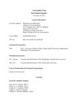 Curriculum Vitae Joel Tabak-Sznajder