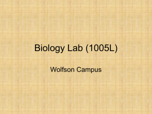 Biology Lab (1005L)