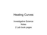 Heating Curves