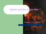 Homer and the Trojan War