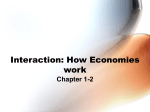 Interaction: How Economies Work PowerPoint