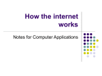 How the internet works