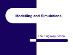 Advantages of Modelling