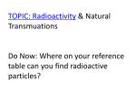 Beyond Element 83 are very unstable (radioactive)