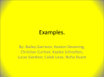 Examples. - algebra