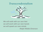 Transcendentalism